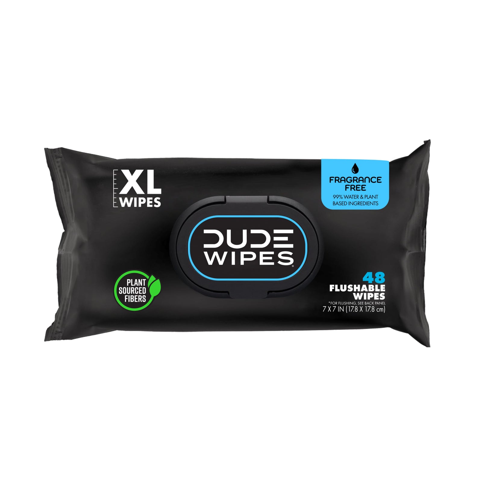 DUDE Wipes Fragrance Free 48 count